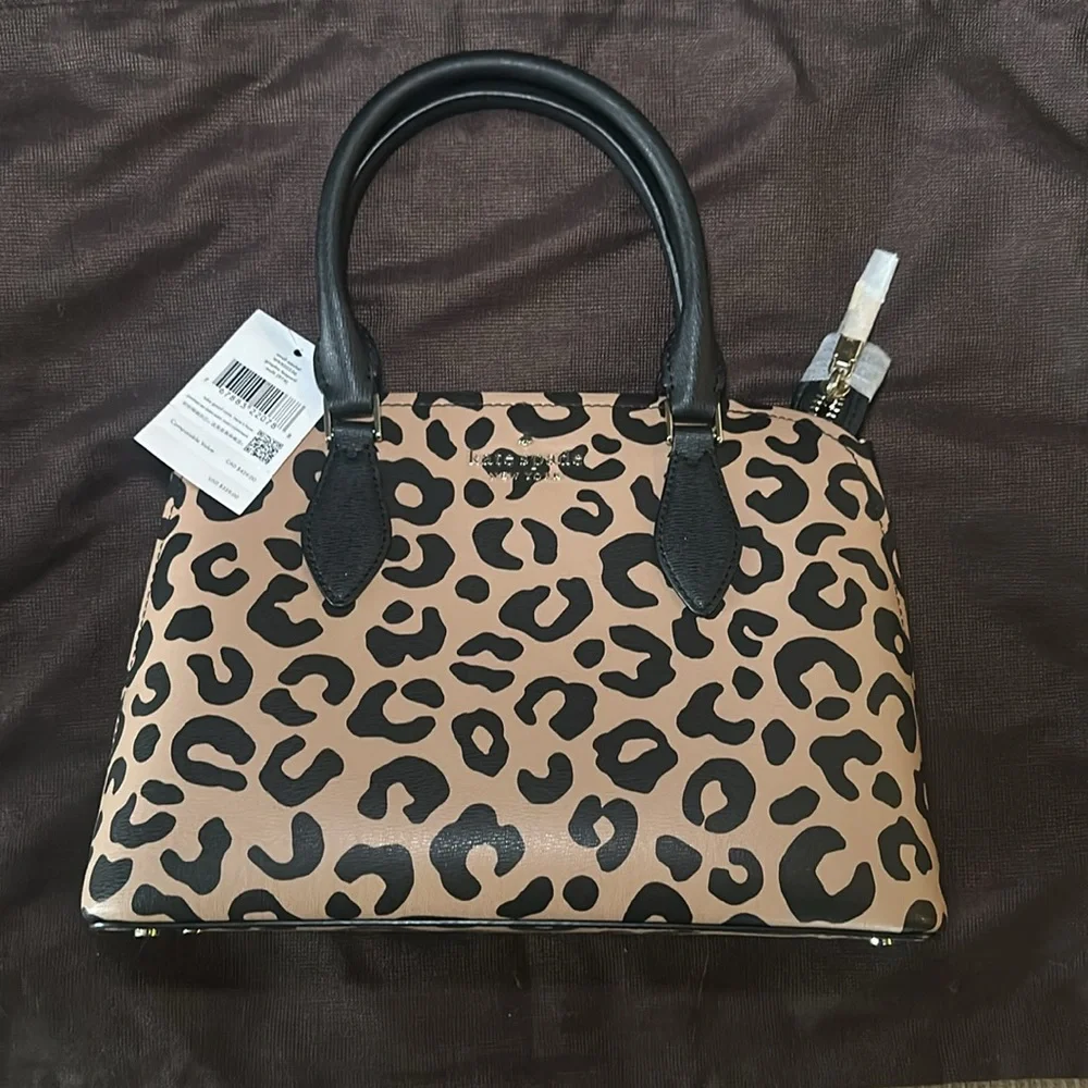 Kate Spade Leopard Satchel 🐆 - Picture 4 of 6